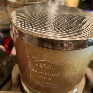 Sun Washed Citrus Bath and Body Works Candle